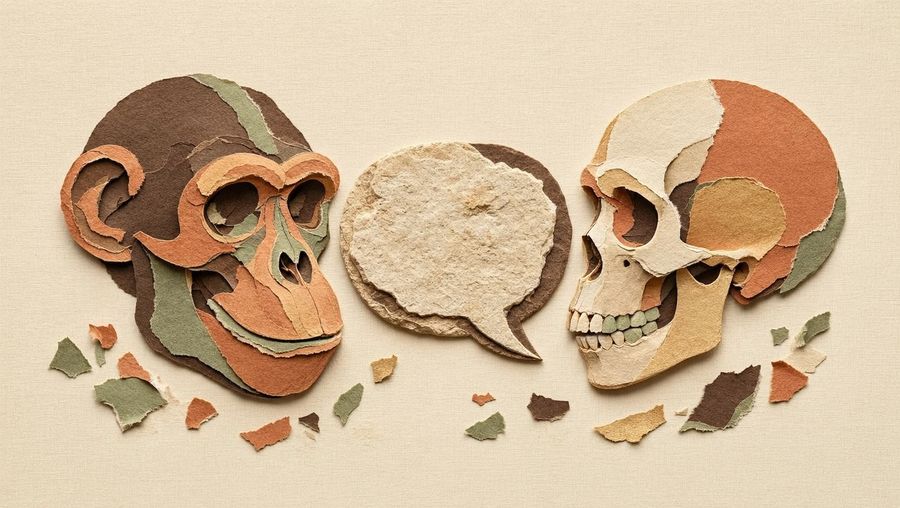 Differences in human and great ape laughter reveal clues to the origin of speech
