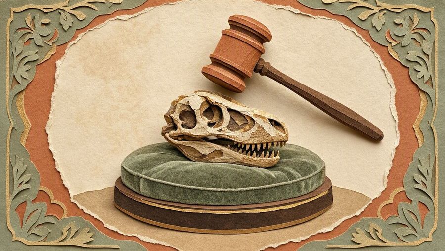 Rare Nanotyrannus skeleton sells for $47.3m at New York auction