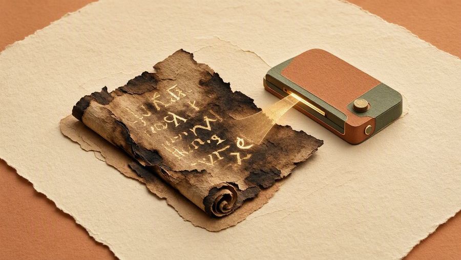 Watch scientists decipher burnt scrolls without unrolling them