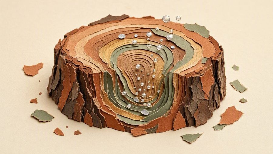 Tree bark home to methane