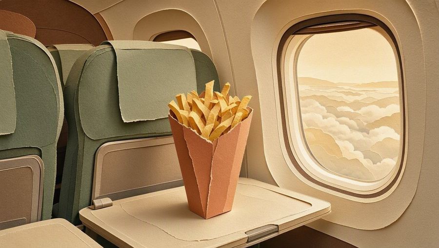 Virgin Australia announces $12 hot chips now available to economy passengers in exciting menu update