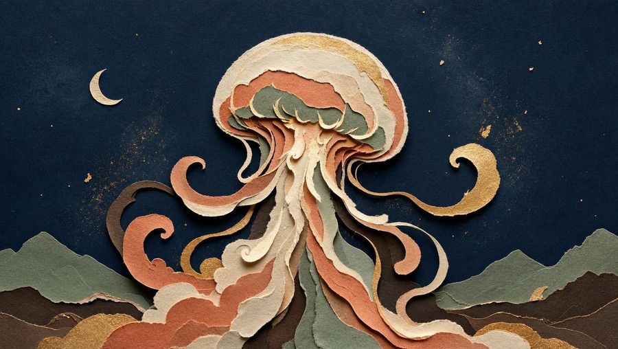 NASA’s SpaceX launch lights up the sky with a giant glowing jellyfish